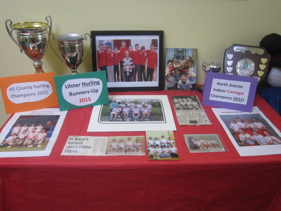 Ulster Hurling Runners-Up 2105 and North Antrim Camogie Champions 2015!!