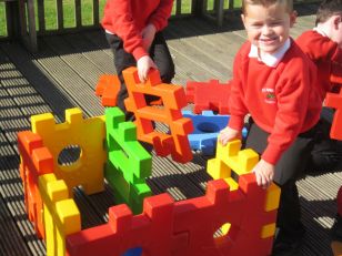 Outdoor Play Based Learning!