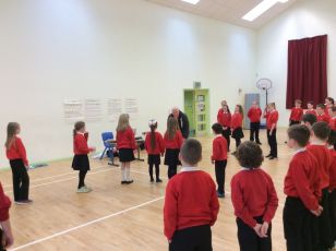 Musical rhythm with Mr Black